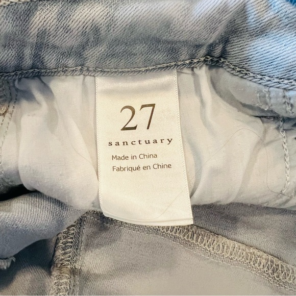 Sanctuary Denim Los Angeles  Zip Stretch Denim Skirt. Women's Size 27 - Picture 4 of 4